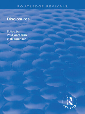 cover image of Disclosures